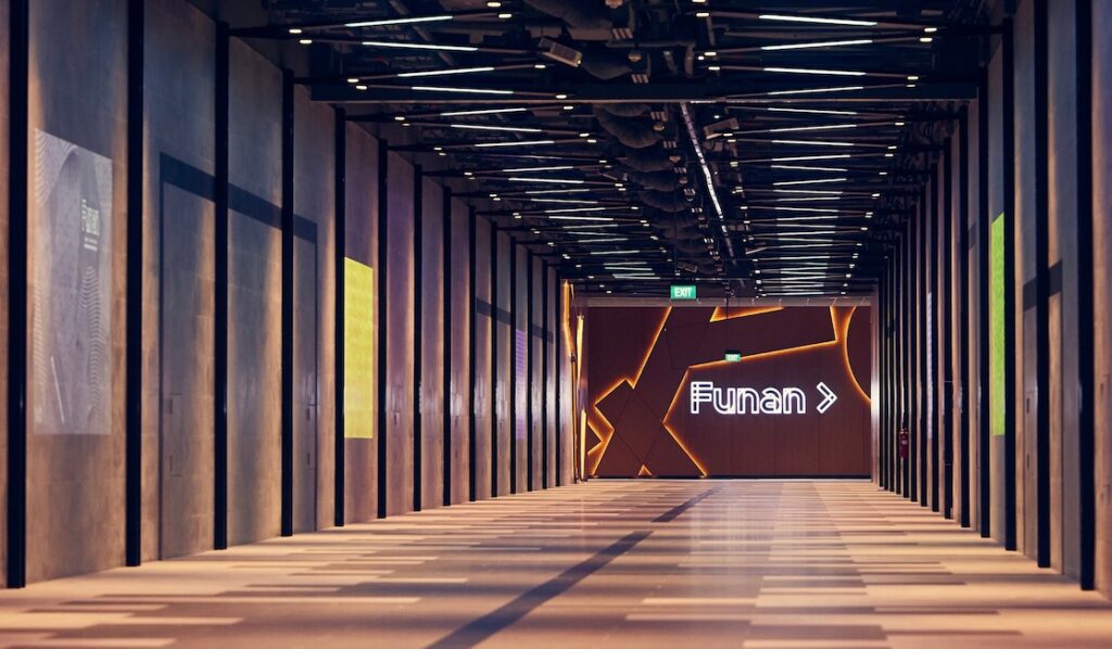 Funan X City Hall Underground Link