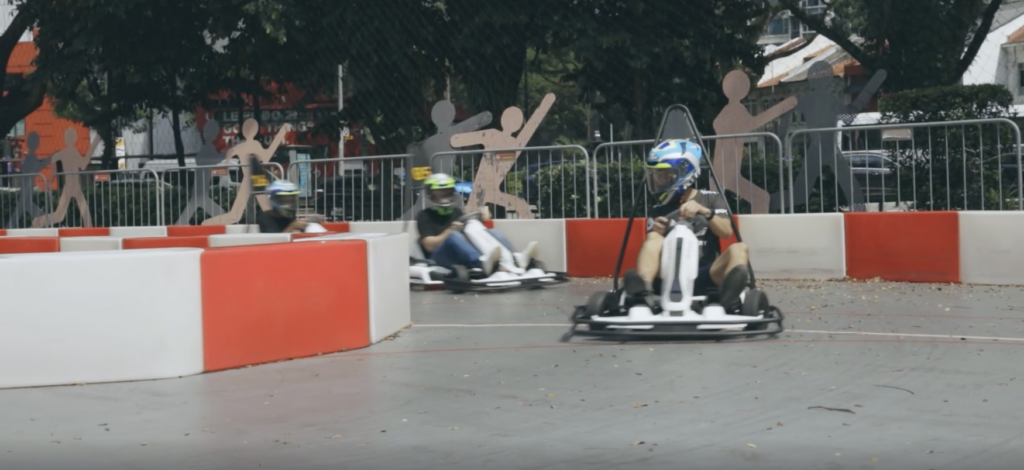 Go Karting at *SCAPE Playspace