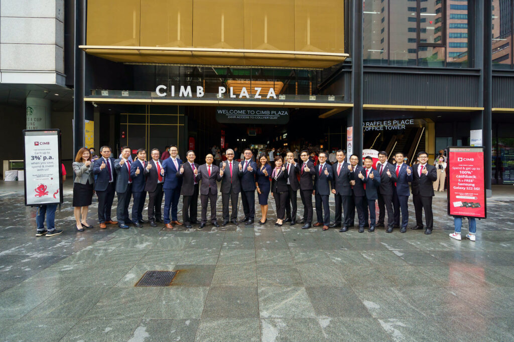 Change Alley renamed to CIMB Plaza