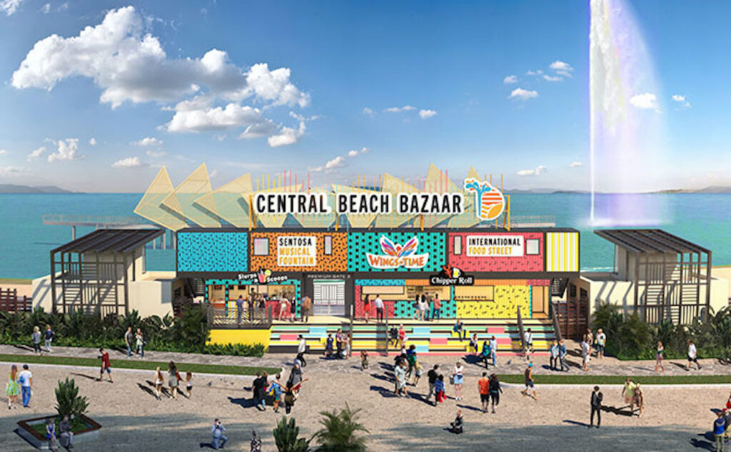 Sentosa Central Beach Bazaar