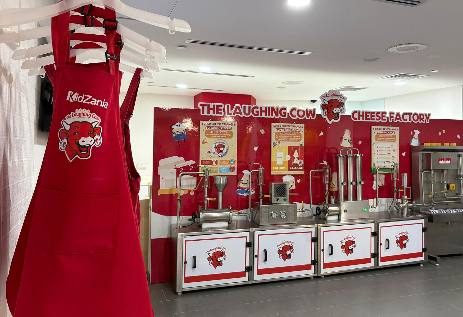 The Laughing Cow Cheese Factory @ KidZania